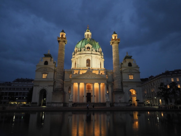 Karlskirche church in Vienna