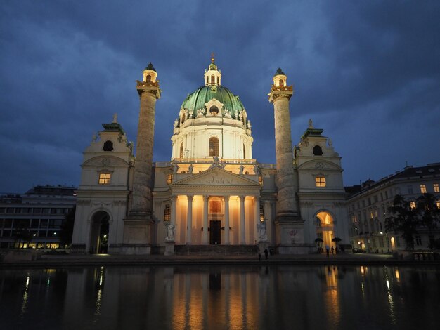 Karlskirche church in Vienna