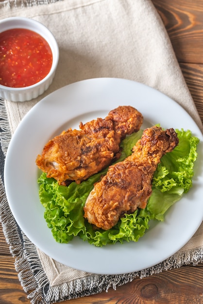 Karnemelk Fried Chicken Drumsticks