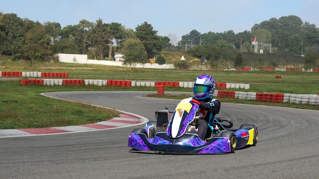 Karting kampioenschap race kocaeli golf racebaan