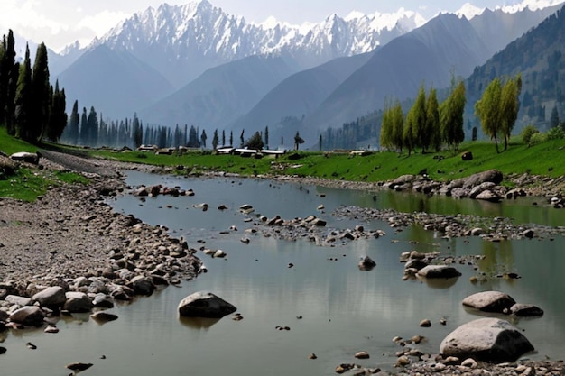 Kashmir beautiful nature