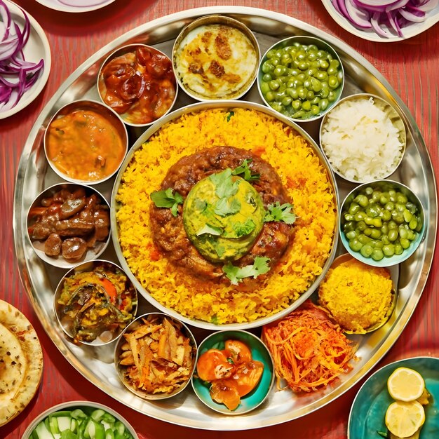 Фото Традиционная пища кашмира