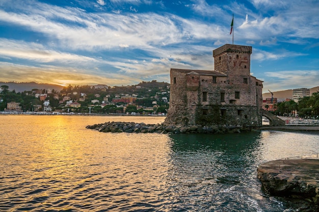 Kasteel aan zee in Rapallo