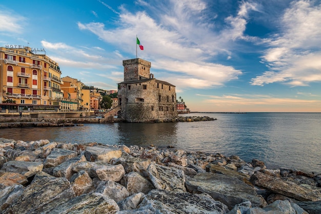 Kasteel aan zee in Rapallo