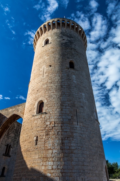 Foto kasteel bellver, palma de mallorca