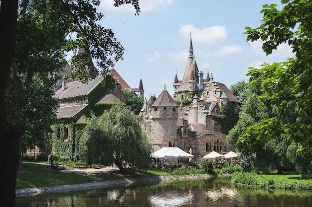 Kasteel dracula in hongarije in boedapest