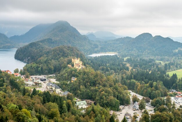 Kasteel Hohenschwangau met Alpsee