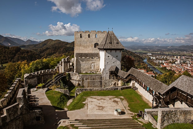 Kasteel in de stad Celje