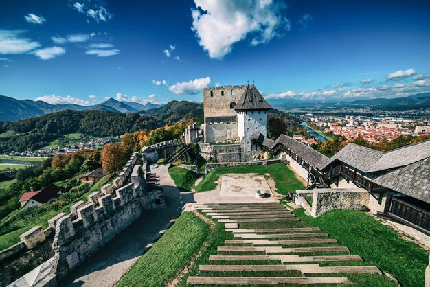 Kasteel in de stad Celje