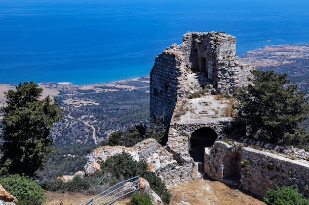 Kasteel Kantara Turkse Republiek Noord-Cyprus