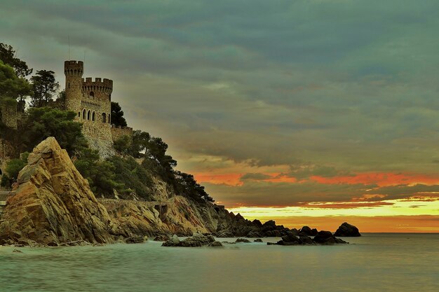 Kasteel Lloret de mar in Catalonië, Spanje