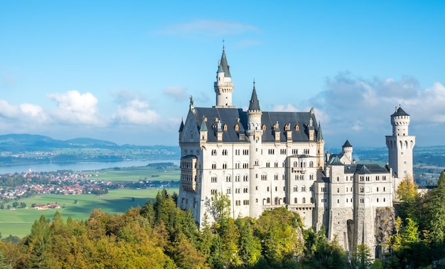 Kasteel neuschwanstein in duitsland