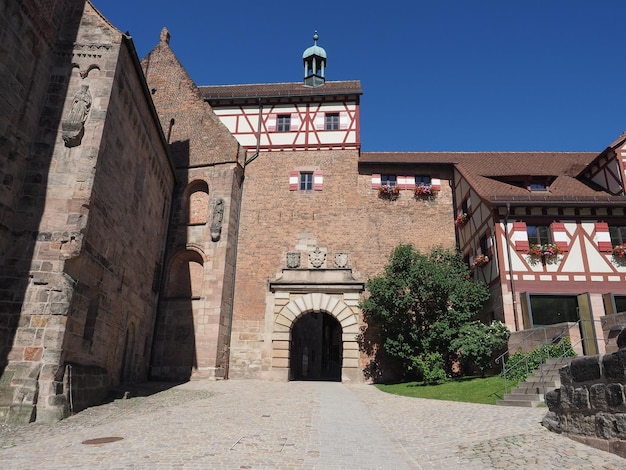 Kasteel Nuernberger Burg in Nuernberg