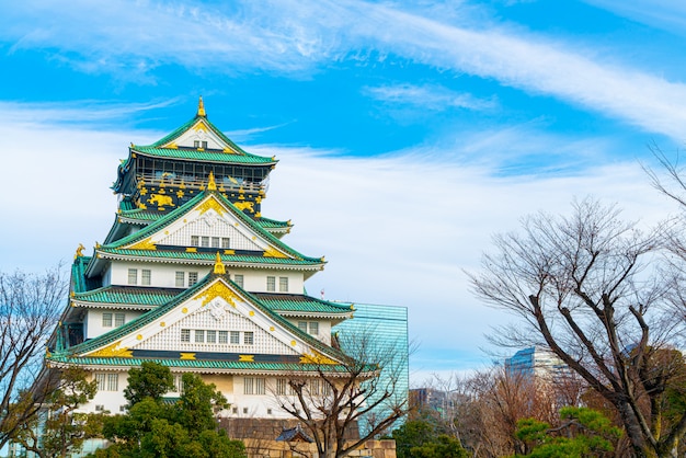 Kasteel Osaka in Osaka, Japan