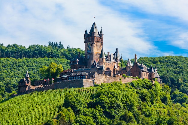 Kasteel Reichsburg in Cochem Duitsland