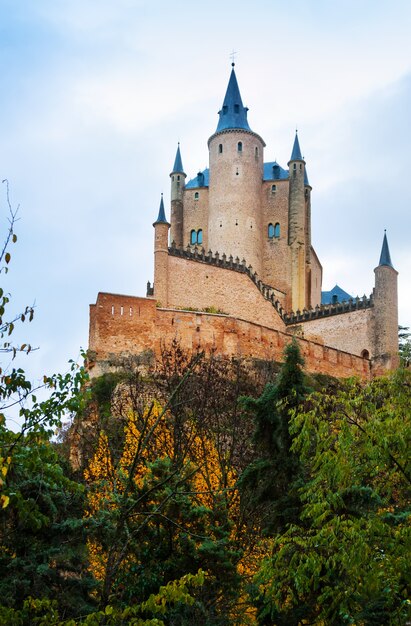 Kasteel van Segovia. Spanje