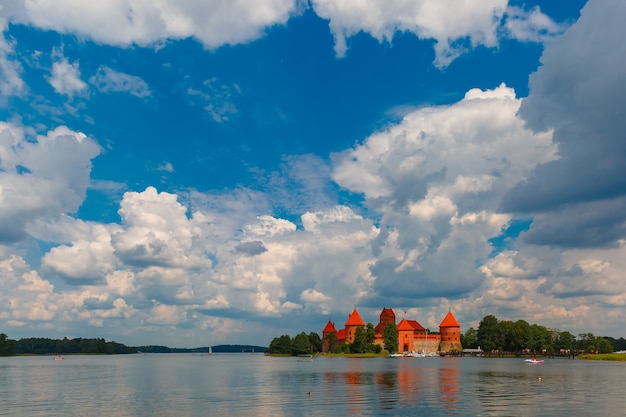 Kasteel van trakai-eiland