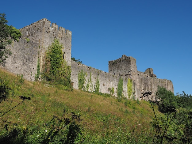 Kasteelruïnes van Chepstow in Chepstow