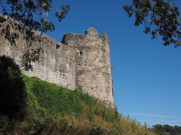 Kasteelruïnes van Chepstow in Chepstow