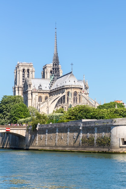 Foto kathedraal notre dame parijs