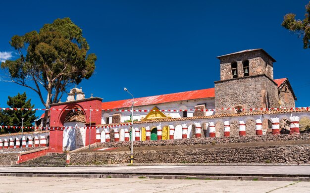 Kathedraal van chucuito in peru