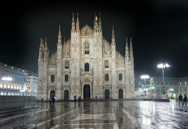 Foto kathedraal van milaan il duomo