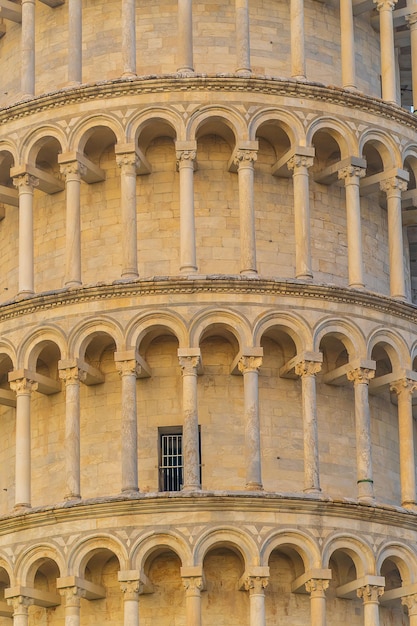 Kathedraal van Pisa en de scheve toren in Pisa, Italië