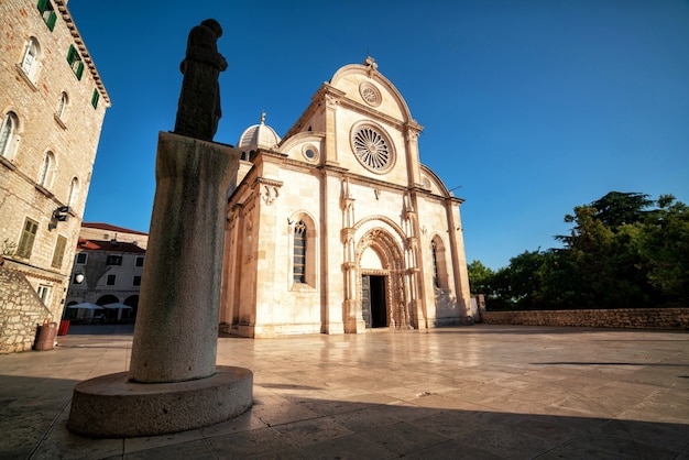 Kathedraal van St James in Sibenik, Kroatië.