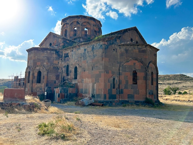 Kathedraal van Talin Talin in de provincie Aragatsotn in Armenië, 7e eeuw