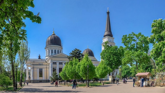 Kathedraalplein in Odessa, Oekraïne