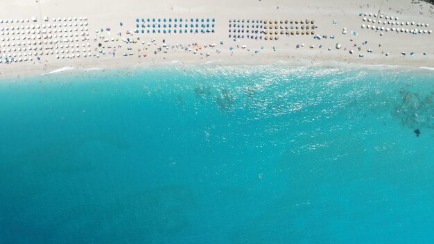 Kathisma beach in lefkada greece