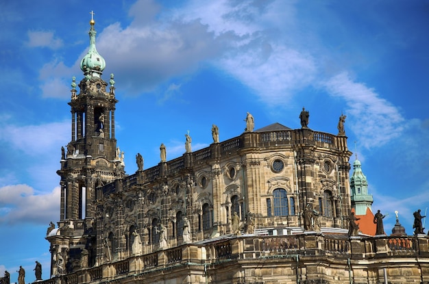 Katholische hofkirche dresden deelstaat saksen duitsland