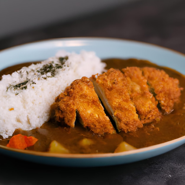 Photo katsu curry