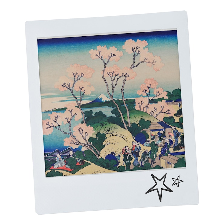 Photo katsushika hokusais png 著名<unk>花畫即時照片透明背景由rawpixel複製