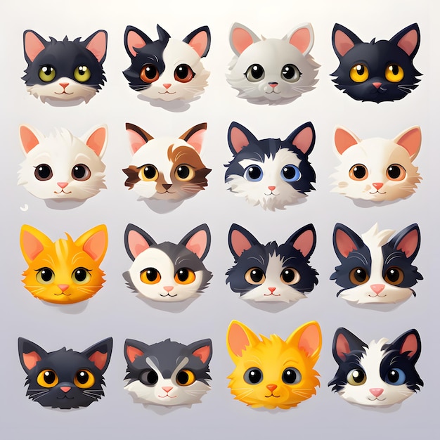 Kattenstickers