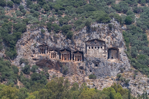 Kaunian rock tombs