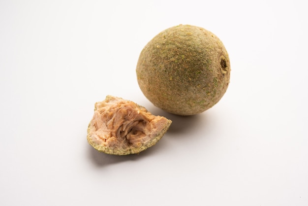 Kavath or wood apple fruit is a native of Thailand and India