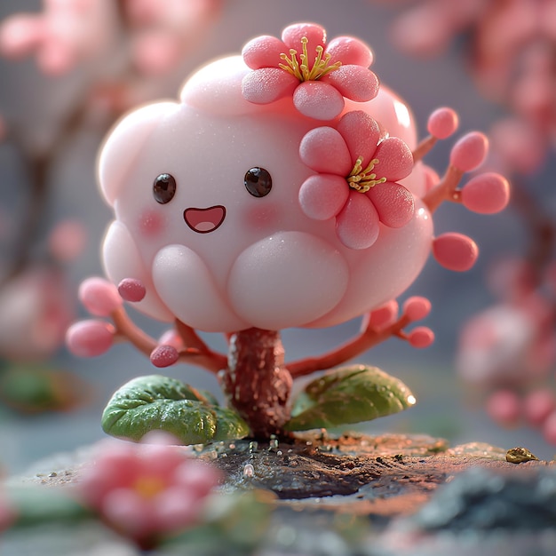 Kawaii bloemen