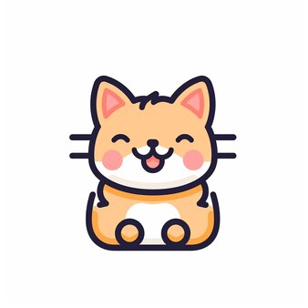 Cute Cat Icon, Cute Animal Iconpack