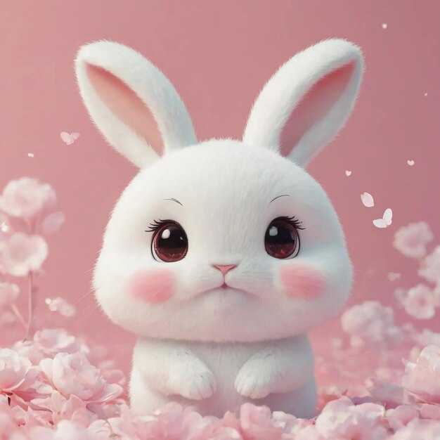 Photo kawaii rabbit