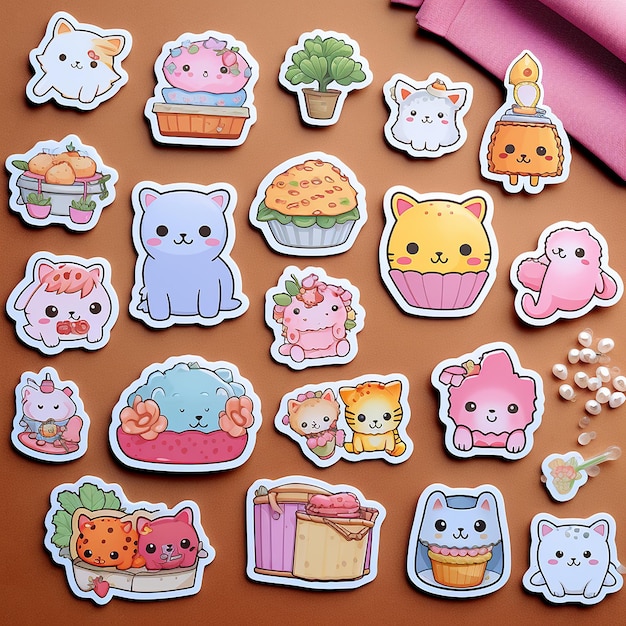 Kawaii Sticker Set 2