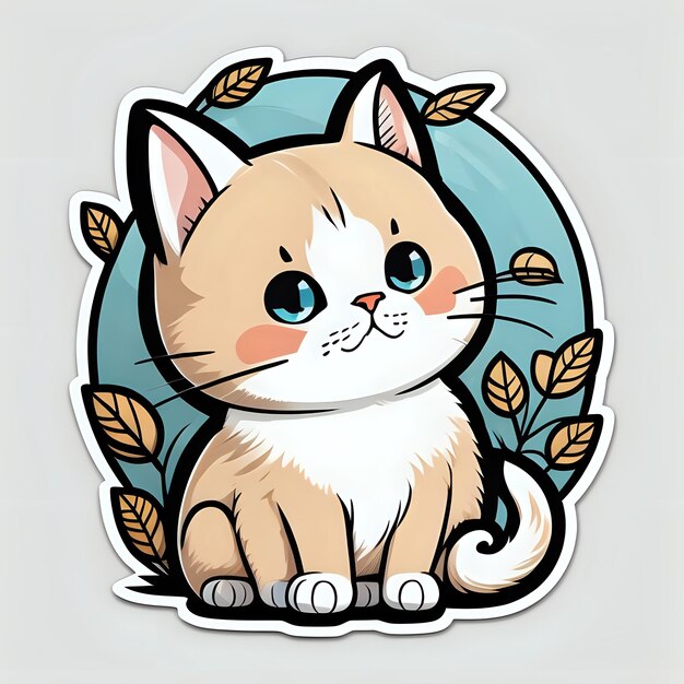 Kawali cat sticker