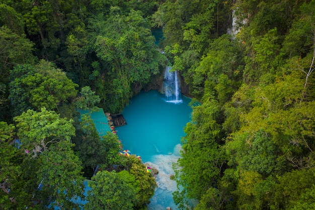 Kawasan falls in cebu, filipijnen