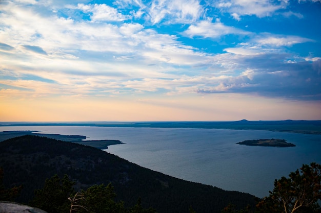 Kazakh hills North Kazakhstan region Imantau High quality photo