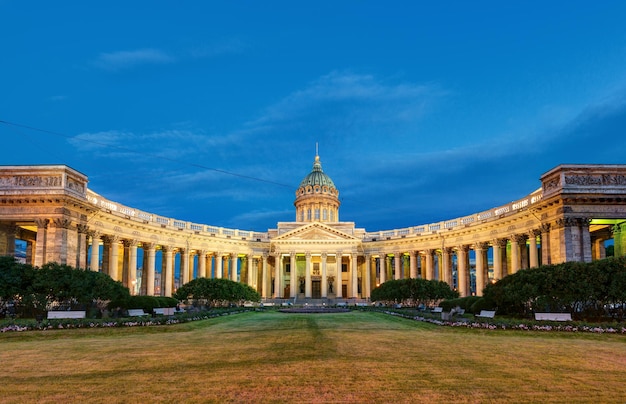 Kazan Cathedral in Saint Petersburg Russia