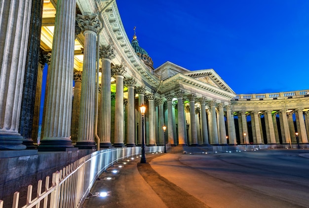 Kazan Cathedral in Saint Petersburg Russia