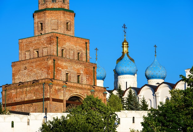 Kazan Kremlin in summer Tatarstan Russia