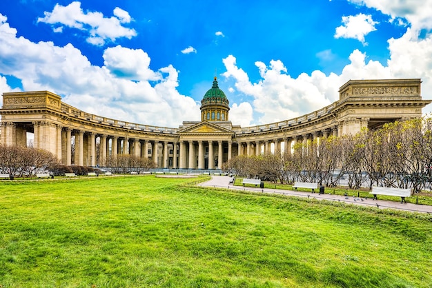 Kazan Temple greatest architectural creation Saint Petersburg Russia