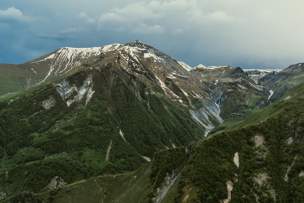 Kazbegi Mountains in Georgia