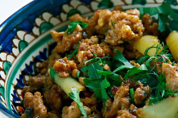 Keema - traditional South Asian meat dish.meant minced meat.